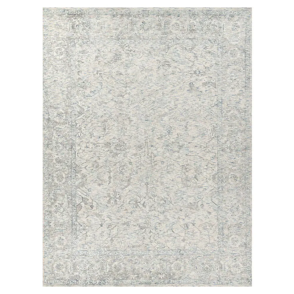 Calla Oushak Patterned Rug - Beige, Wool