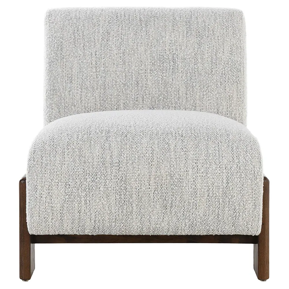 Callahan Upholstered Occasional Chair - Off White, Ash Wood image