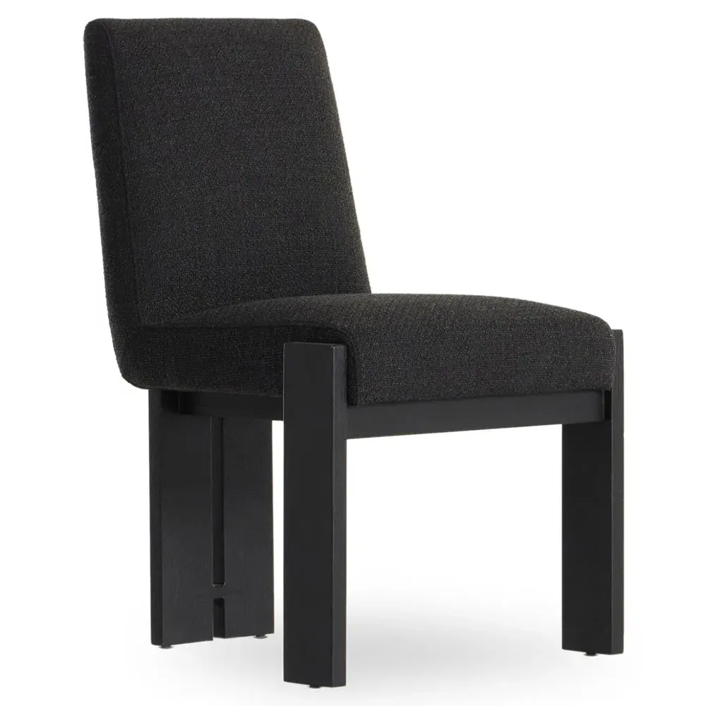Callista Dining Side Chair - Black, Oak