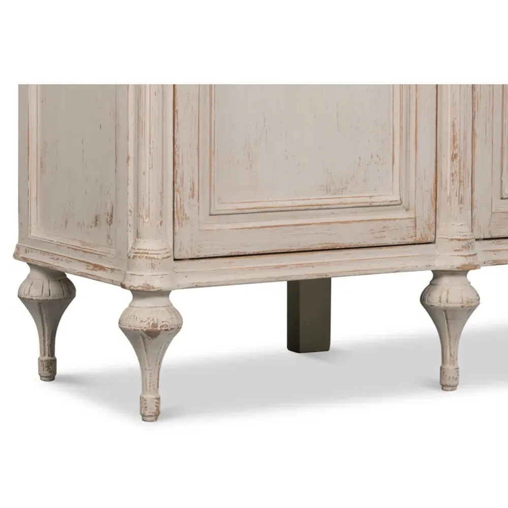 Callow Sideboard - Beige, Pine Wood