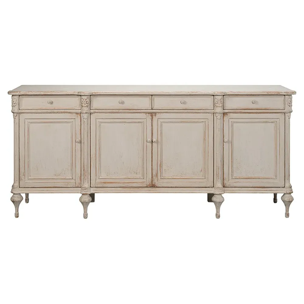 Callow Sideboard - Beige, Pine Wood image