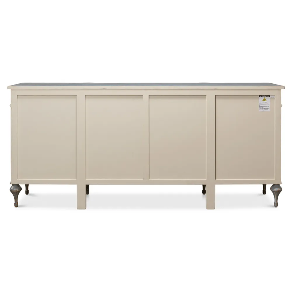 Callow Sideboard - Blue, Pine Wood