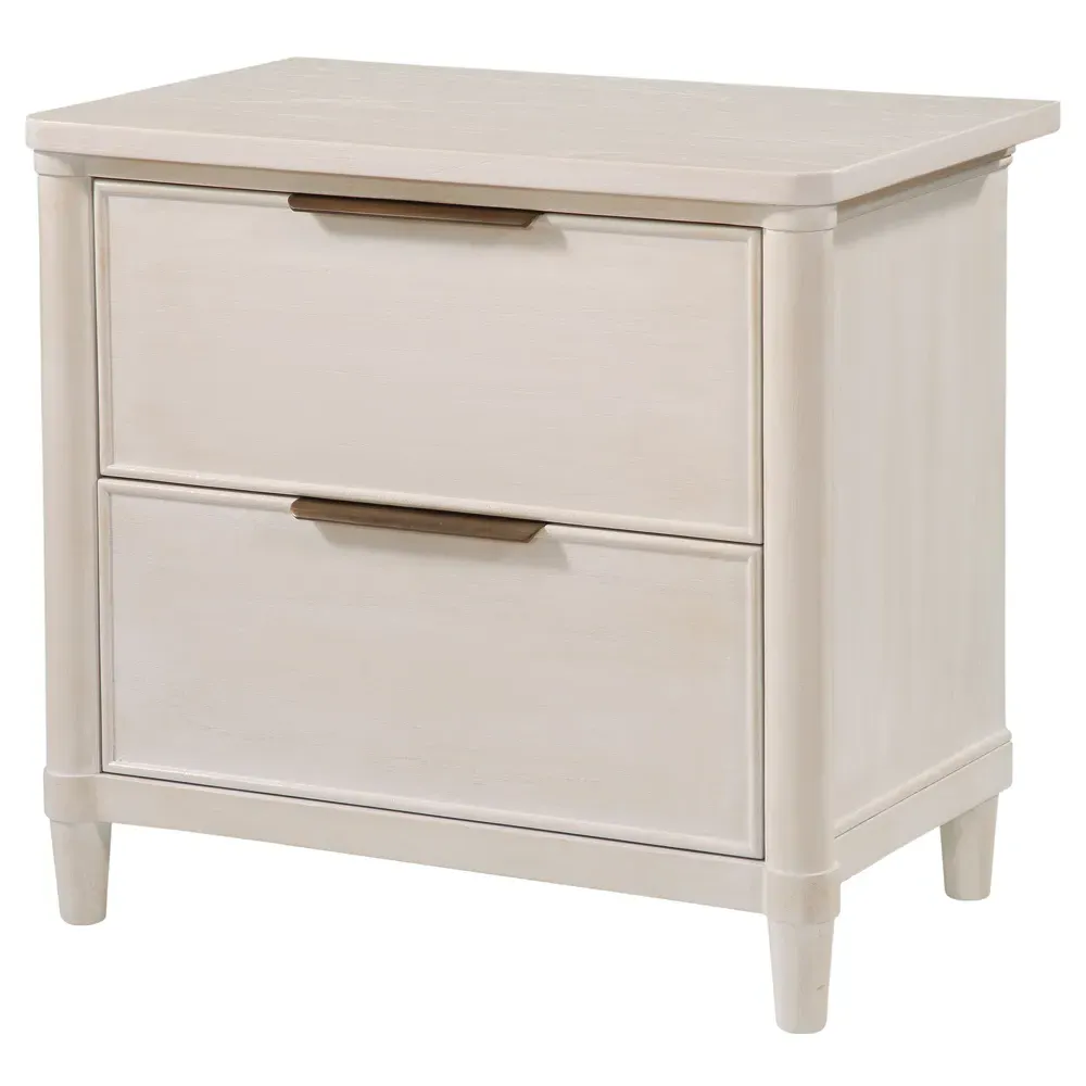 Callum Nightstand - Beige, Mindi Wood image