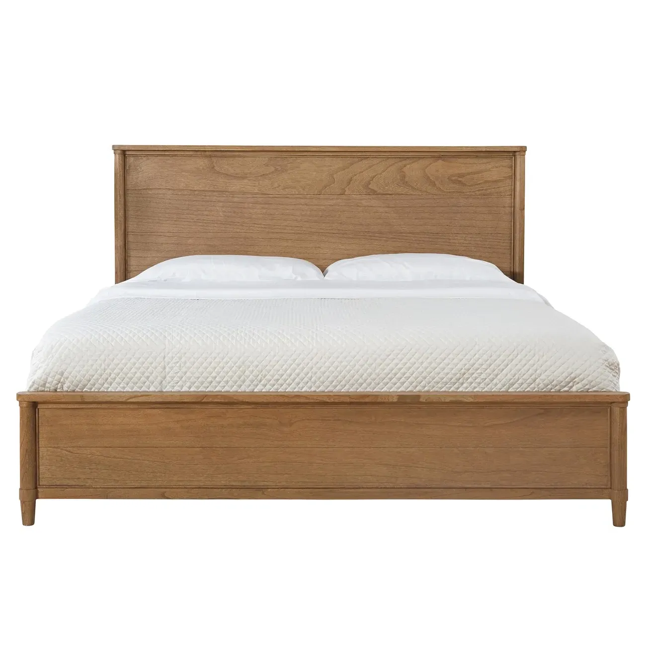 Callum Queen Size Bed Frame - Brown, Mindi Wood image