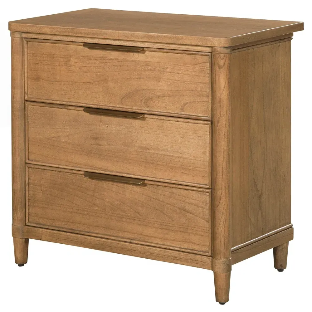 Callum Wood Chest - Brown