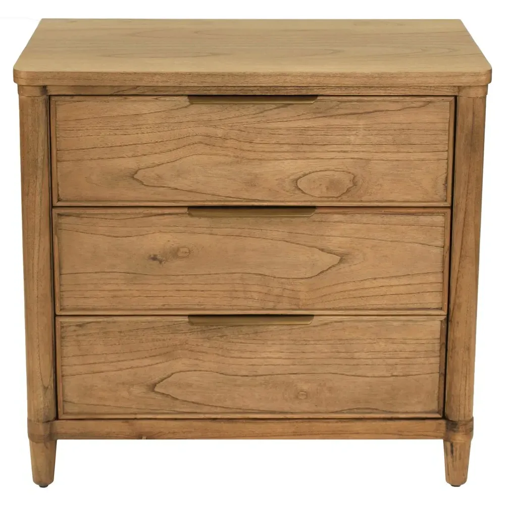 Callum Wood Chest - Brown