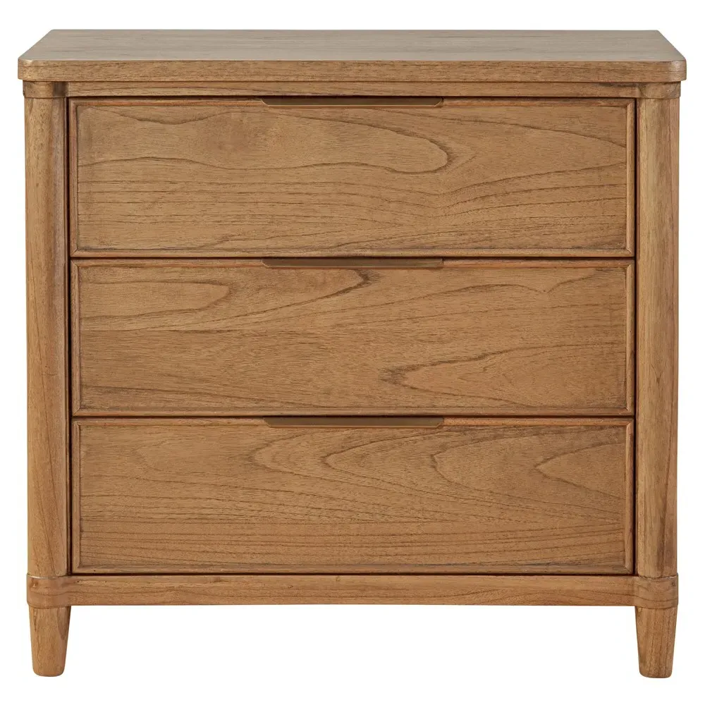 Callum Wood Chest - Brown
