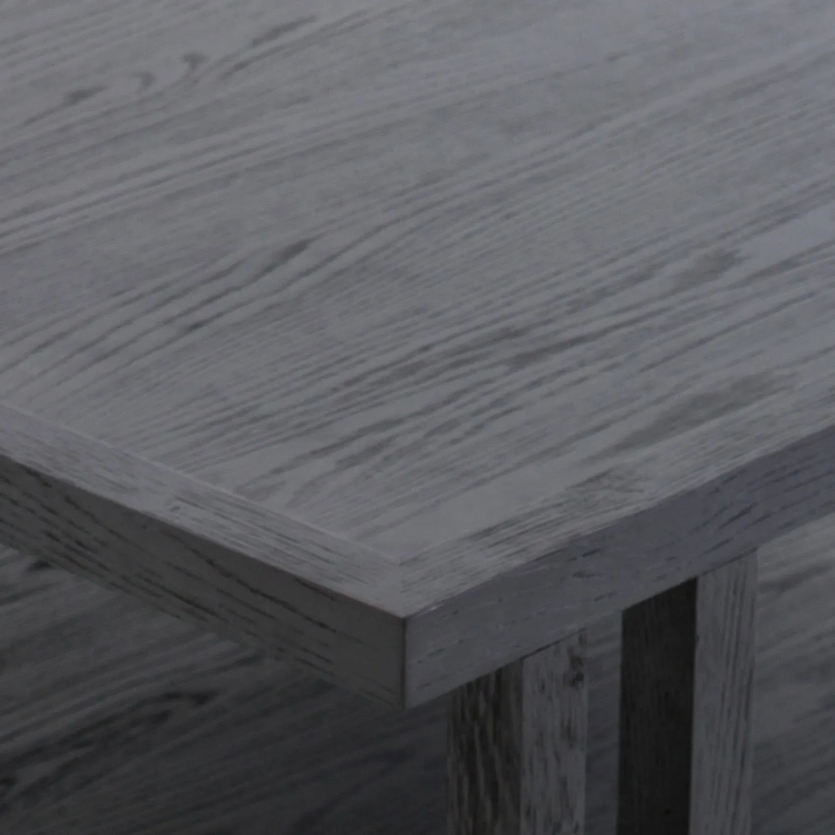 Cally Square Coffee Table - Black, Oak