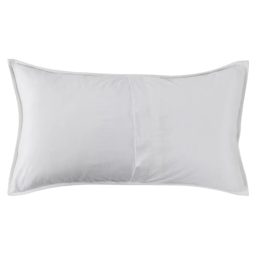 Calyp King Size Cotton Sham - White