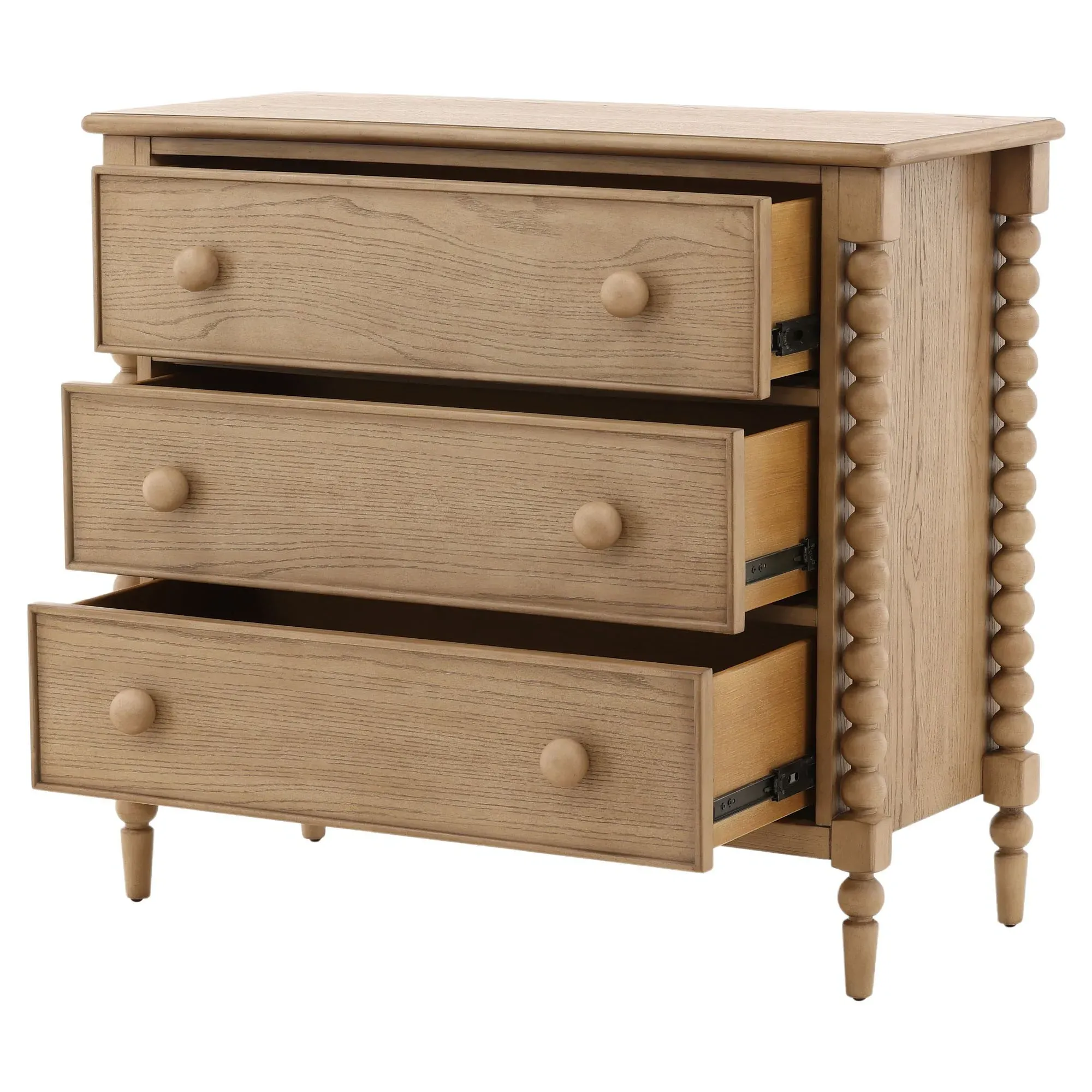 Calypso Bobbin Dresser - Whitewash Oak