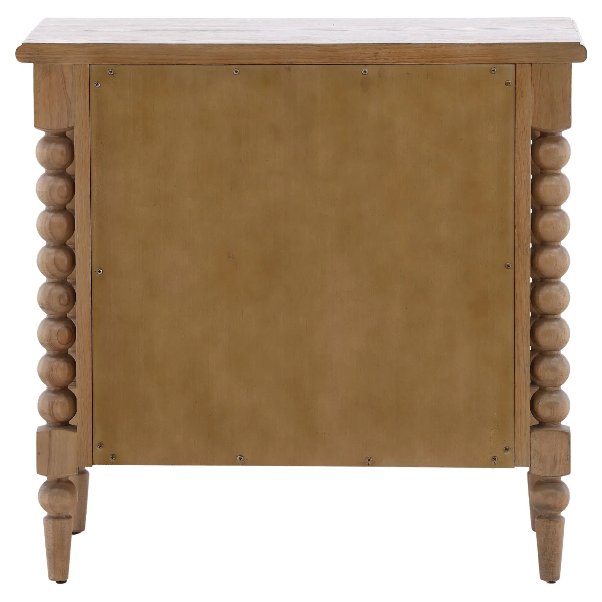 Calypso Bobbin Nightstand - Natural Oak
