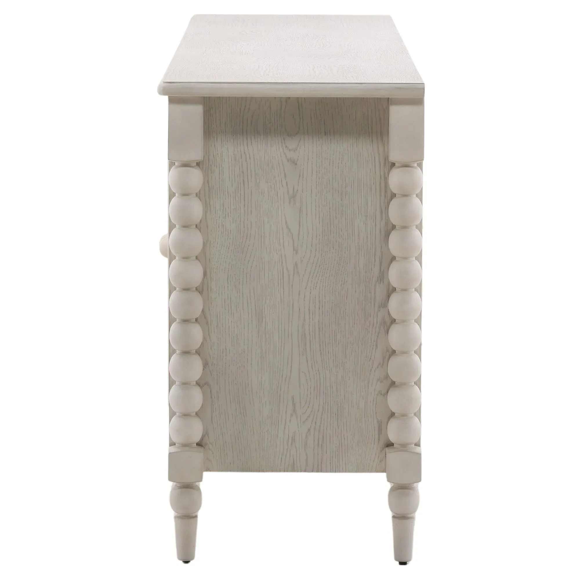 Calypso Bobbin Sideboard - Whitewash Oak