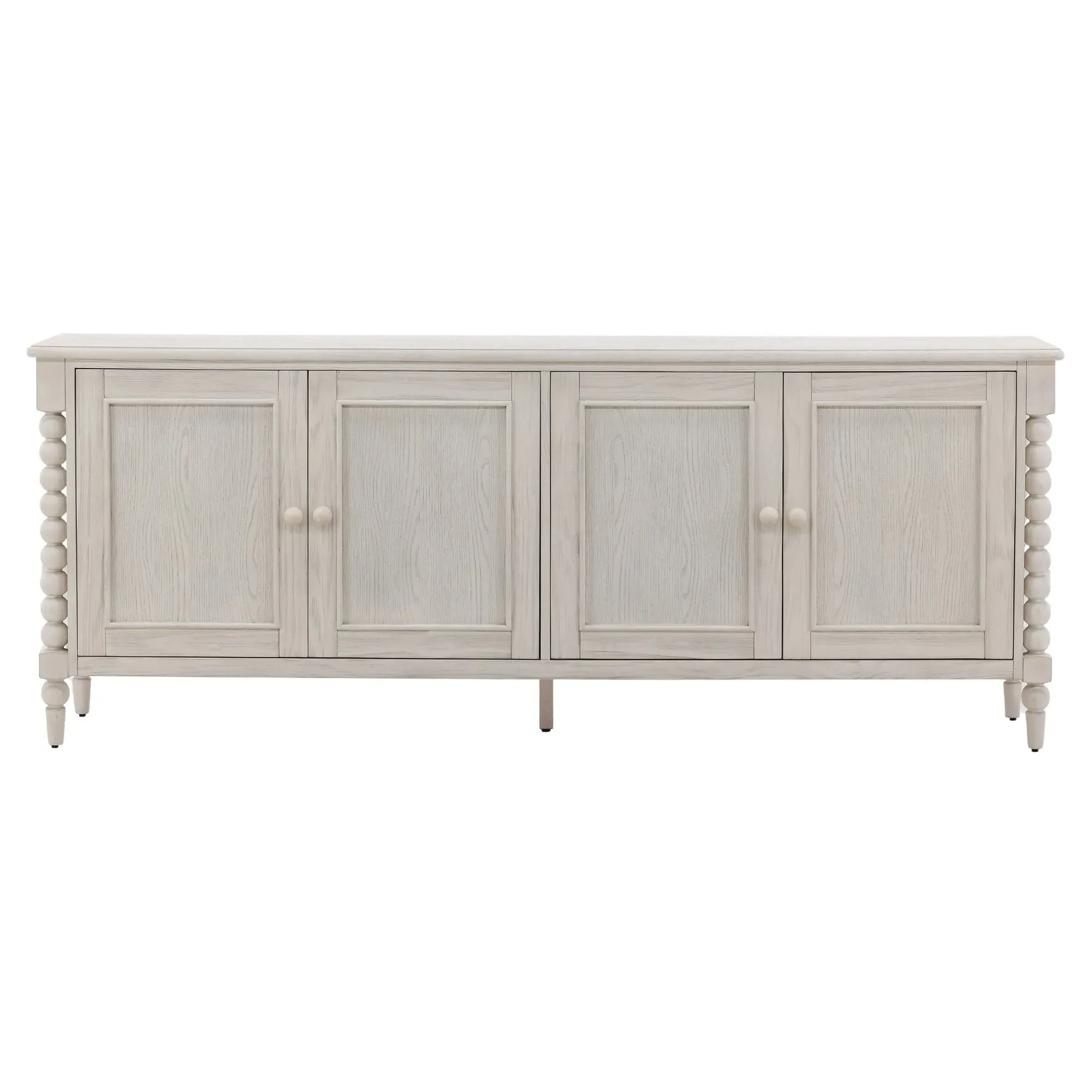Calypso Bobbin Sideboard - Whitewash Oak