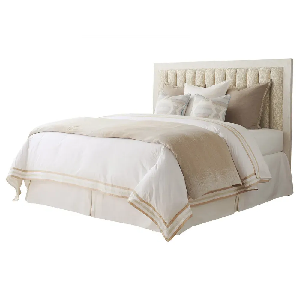 Cambria Queen Size Headboard - Beige, Oak image