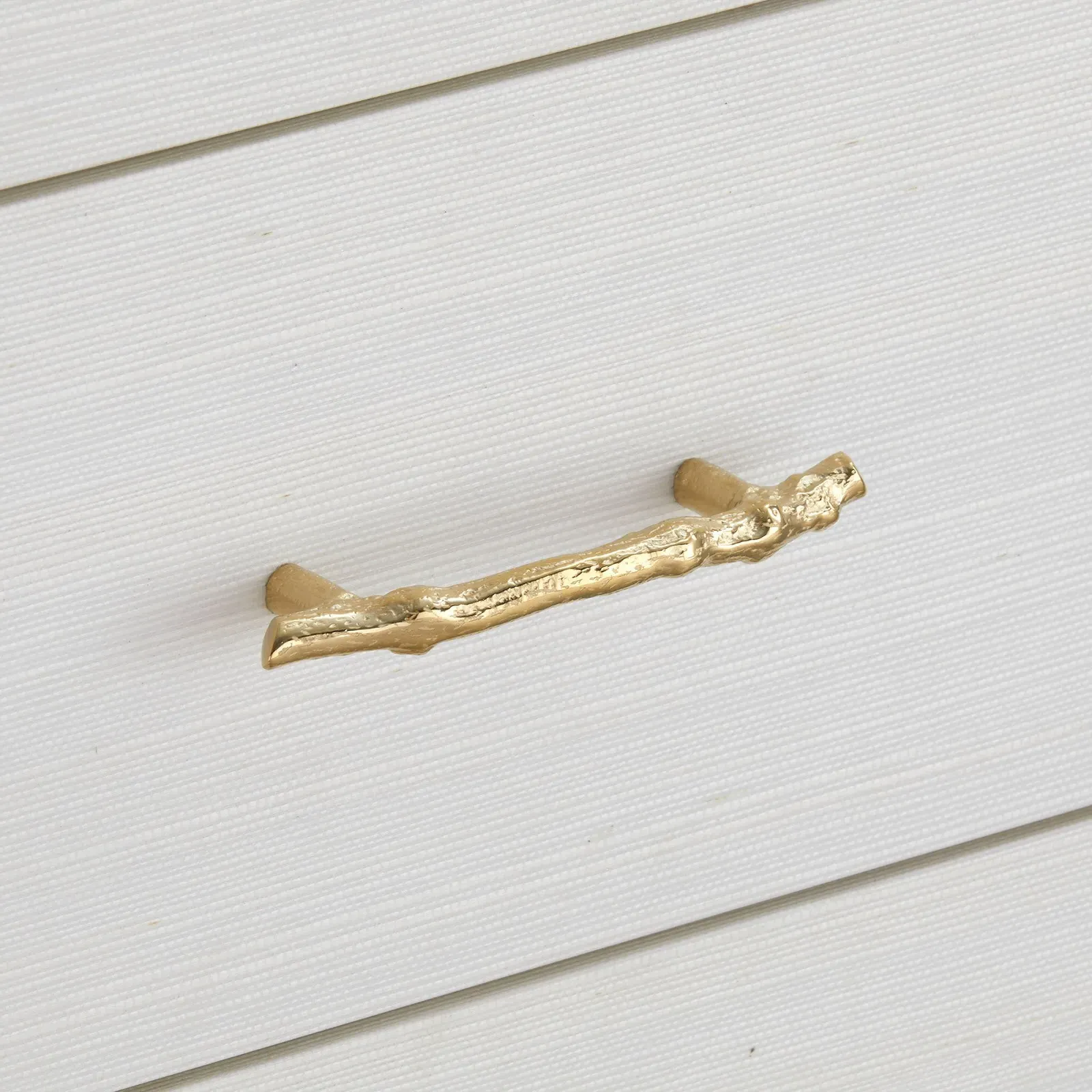 Camden Rectangular End Table - Sand White, Wood