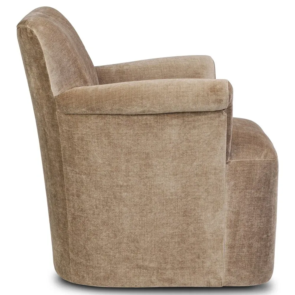 Camellia Altair Swivel Chair - Mushroom