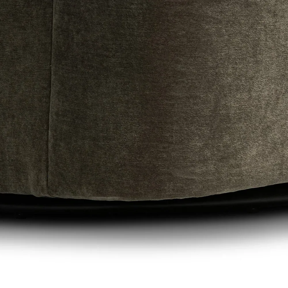 Camellia Swivel Chair - Malmo Olive, Velvet
