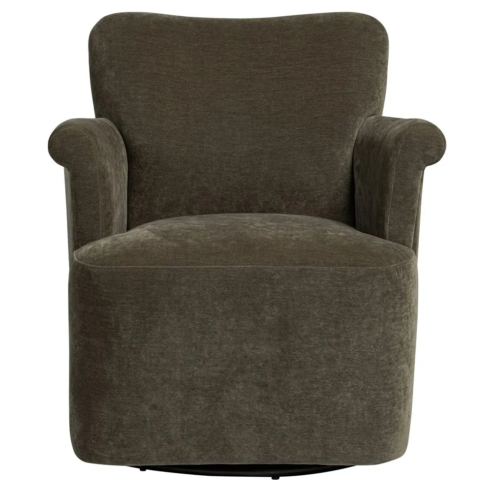 Camellia Swivel Chair - Malmo Olive, Velvet image