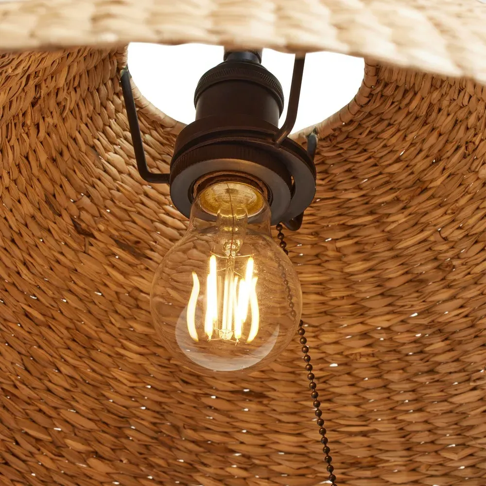 Camilla Arched Floor Lamp - Black, Iron