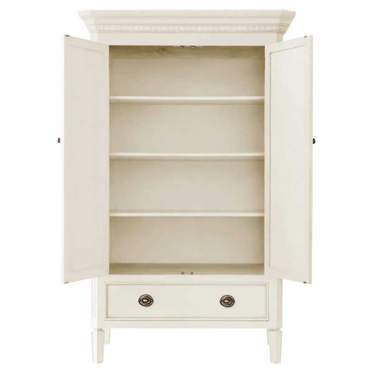 Camilla Armoire - Antique White, Alder Wood