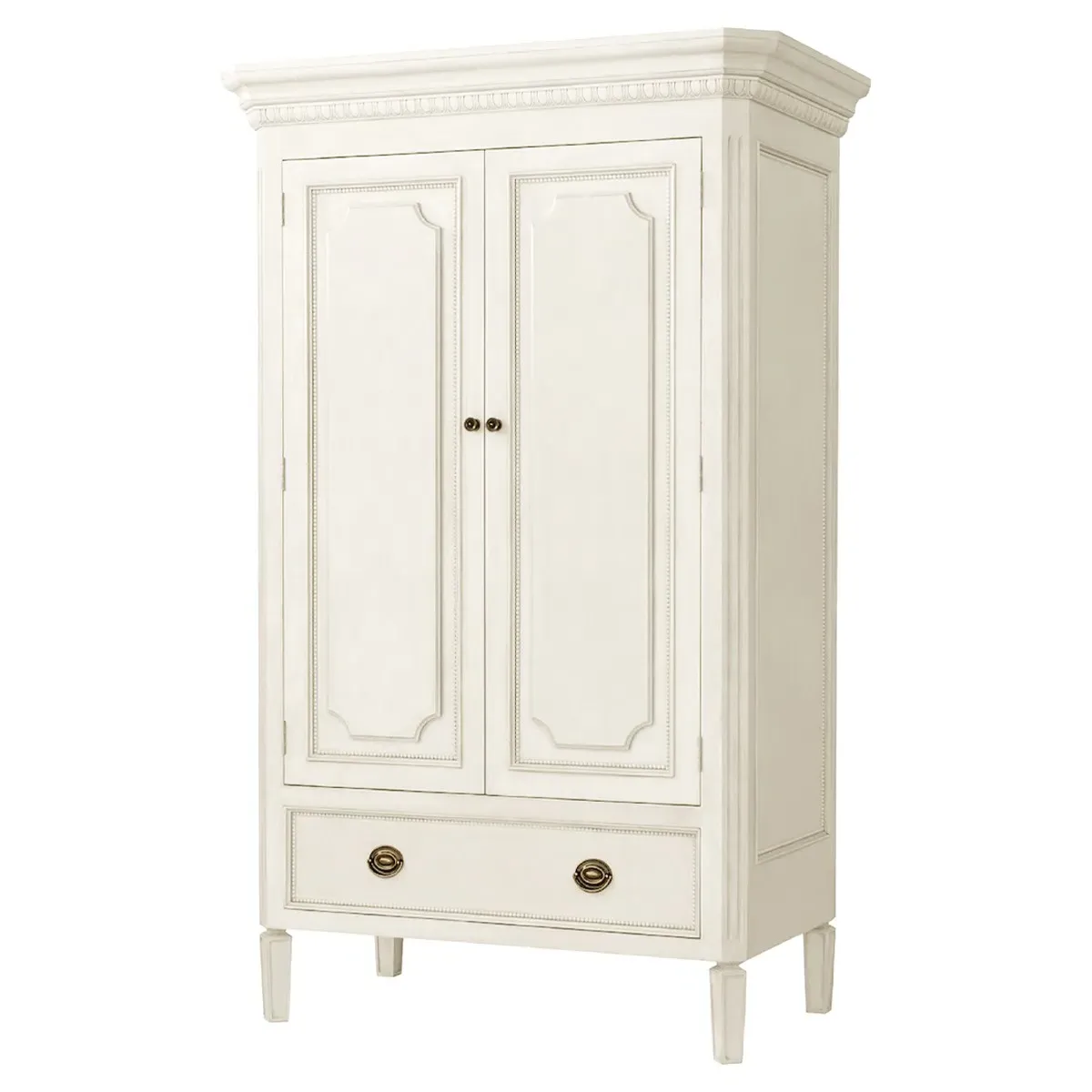 Camilla Armoire - Antique White, Alder Wood