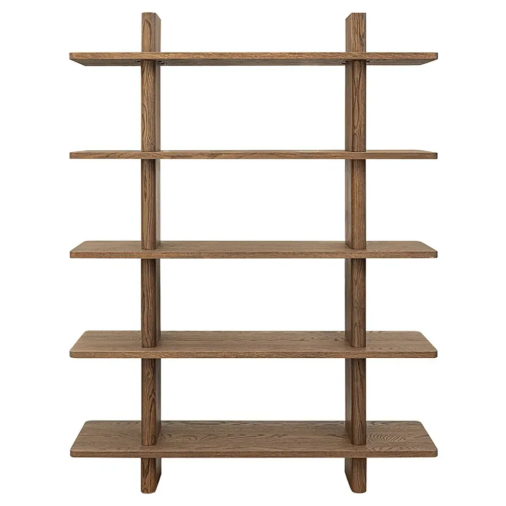 Camilla Bookcase - Brown, Oak image
