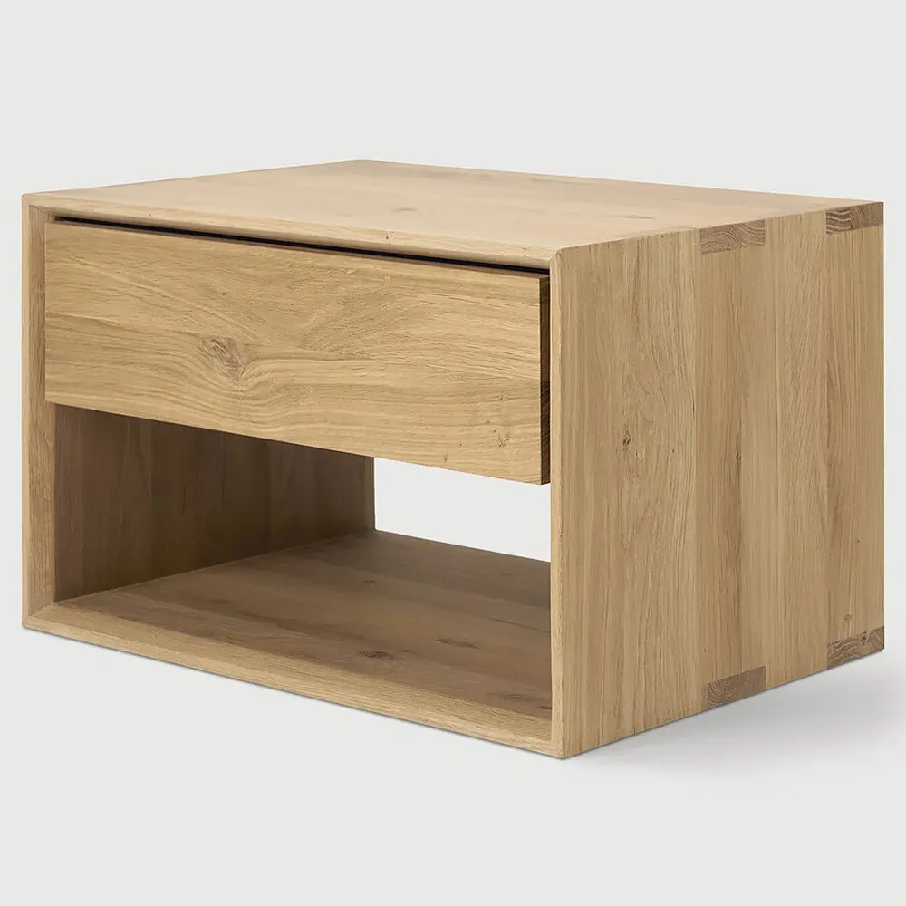 Camilla Nightstand - Brown, Oak