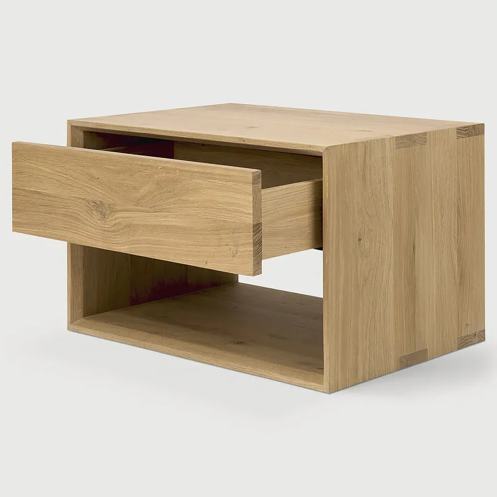 Camilla Nightstand - Brown, Oak