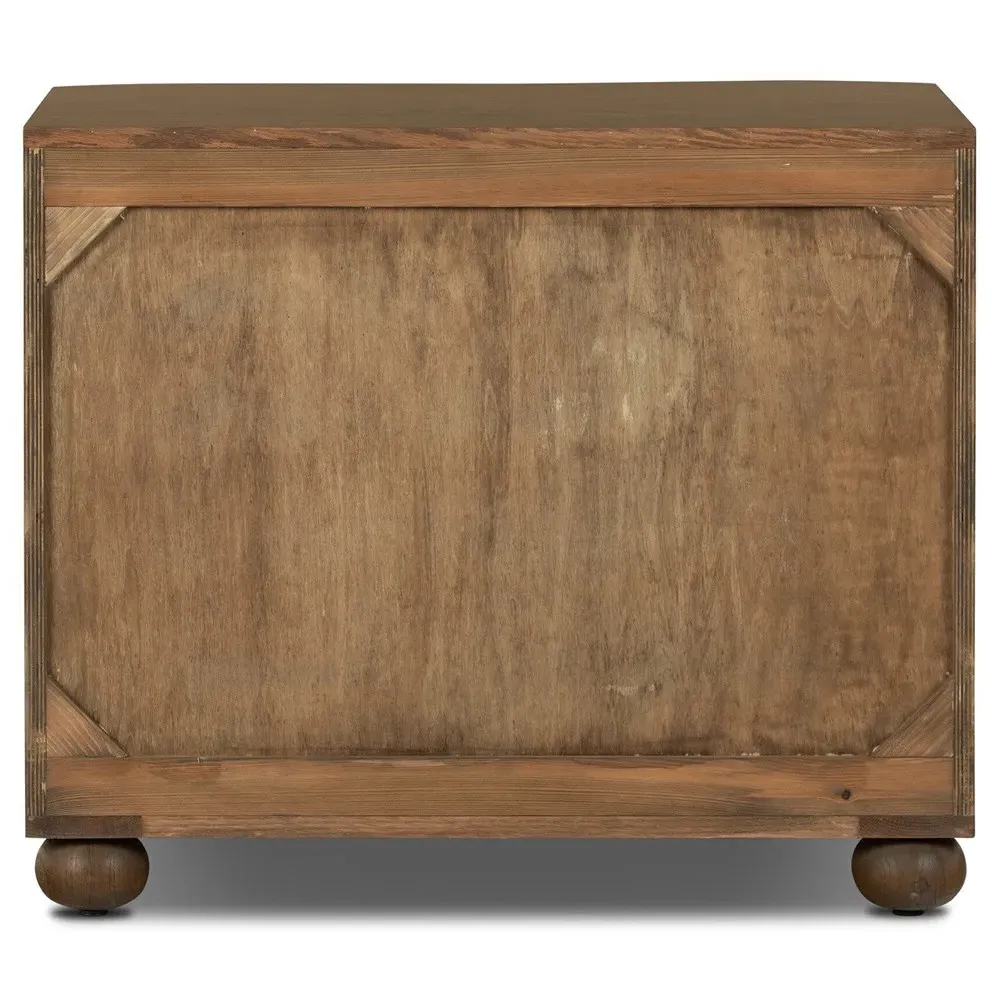 Camilla Nightstand - Brown, Oak