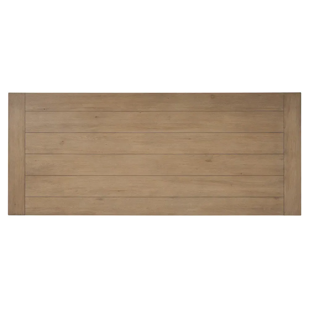 Camilla Rectangular Dining Table - Brown, Oak