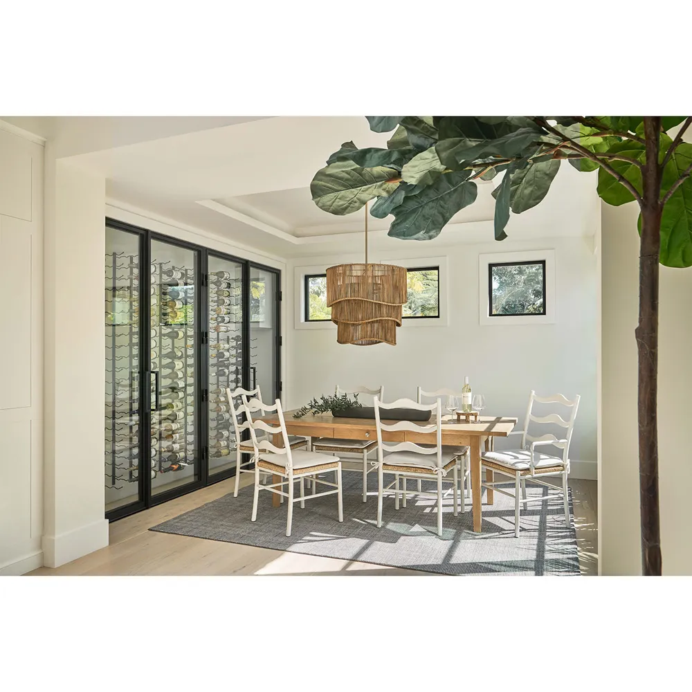 Camilla Rectangular Dining Table - Brown, Oak