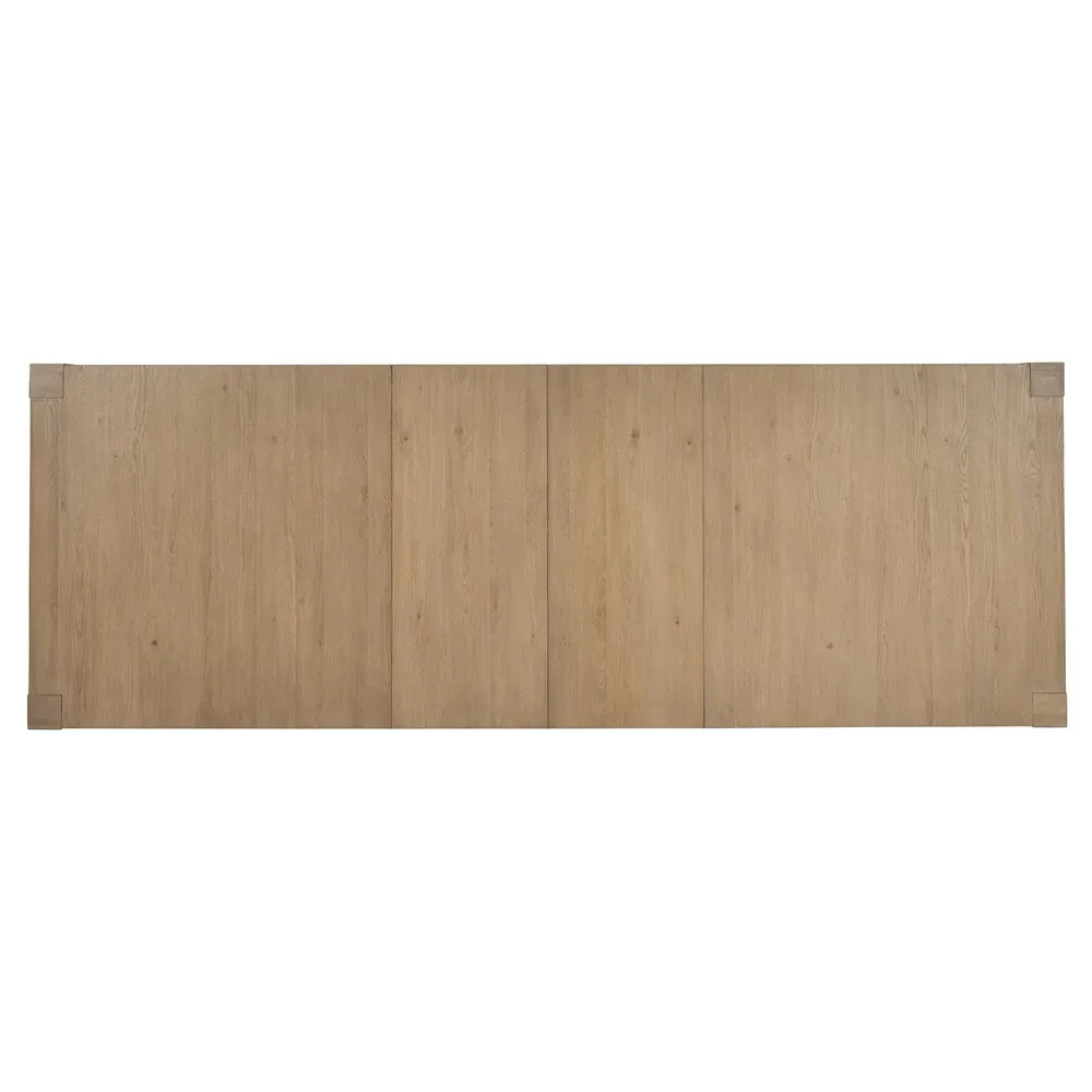 Camilla Rectangular Extendable Dining Table - Brown, Oak