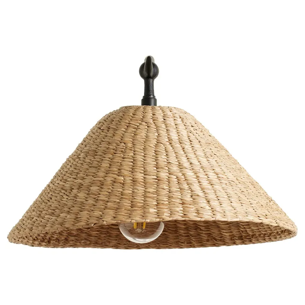 Camilla Swing Arm Sconce - Black, Iron image