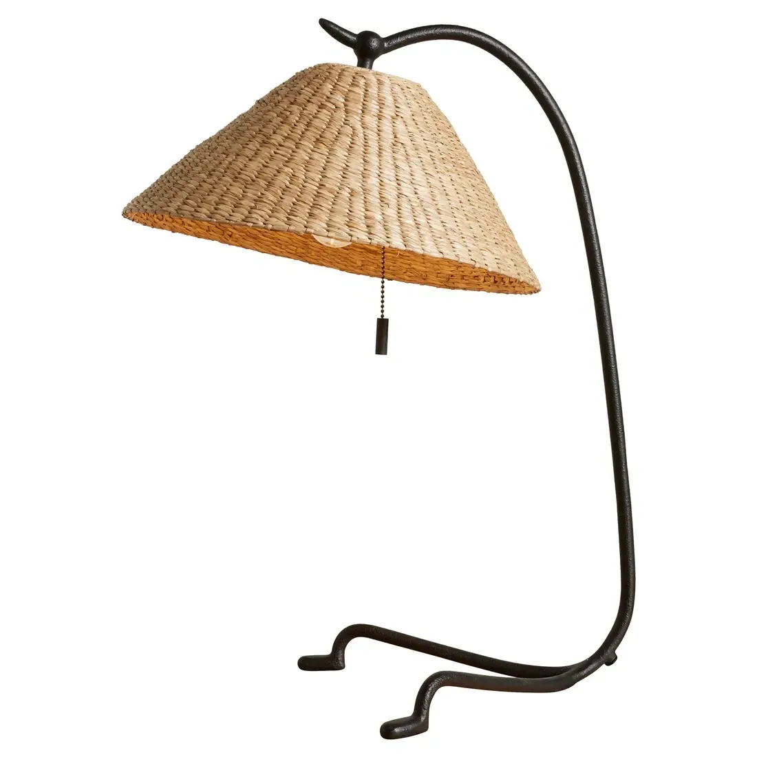 Camilla Table Lamp - Black, Iron