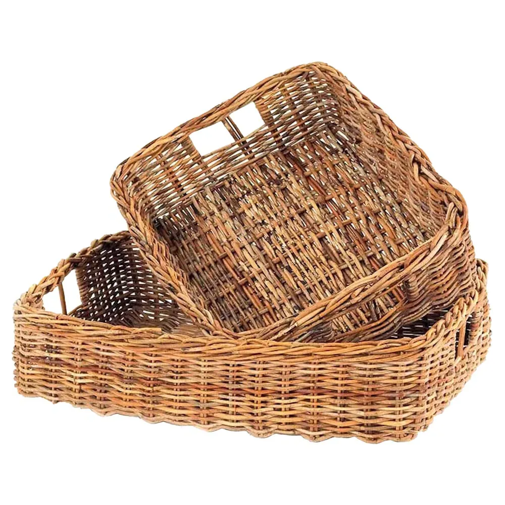 Camilla Woven Decorative Basket Set - Natural, Rattan image