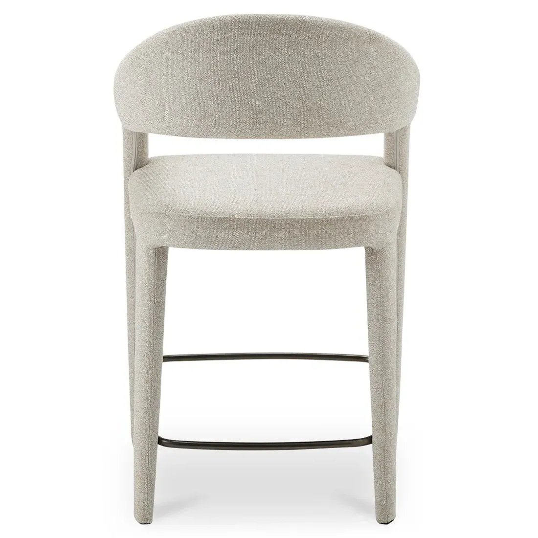 Camille Counter Stool - Beige, Metal