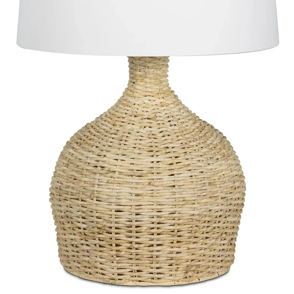 Campagna Table Lamp - Beige, Rattan
