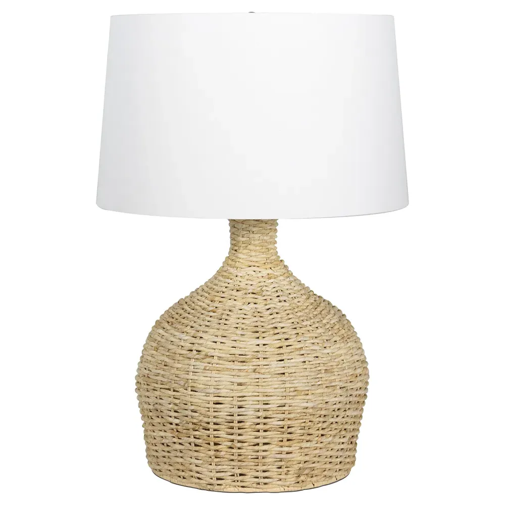 Campagna Table Lamp - Beige, Rattan image