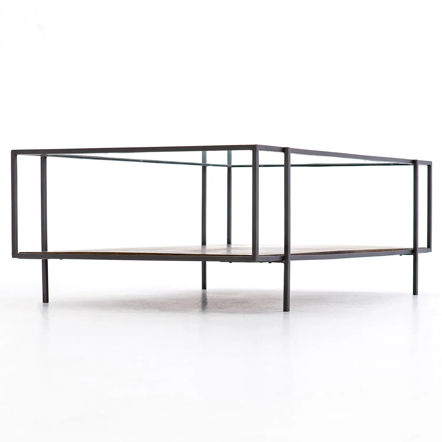 Camron Rectangular Coffee Table - Brown, Mango Wood