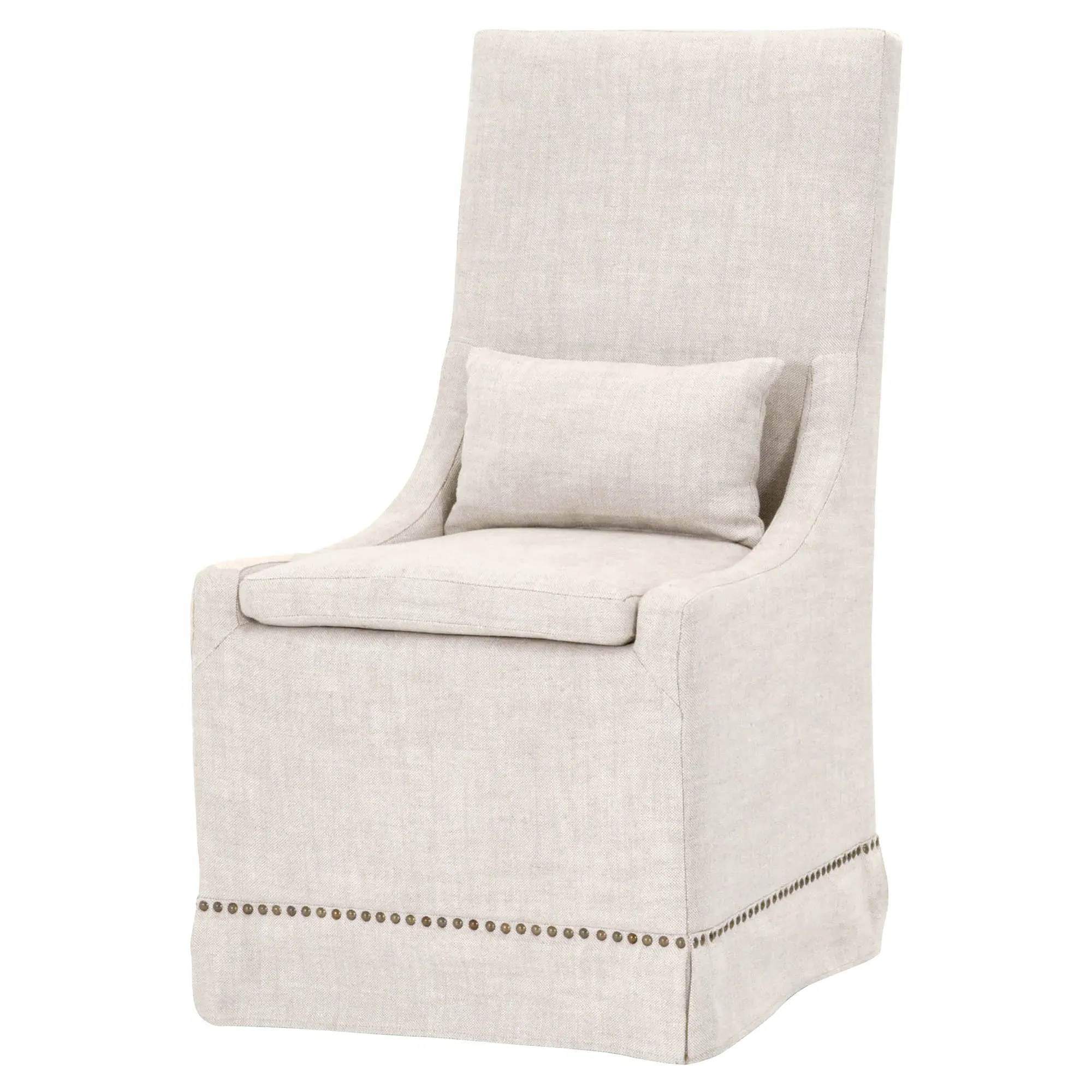 Candice Dining Side Chair Set of 2 - Beige, Birch