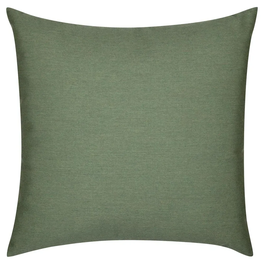 Canva Square Throw Pillow Indoor Outdoor - Fern Green