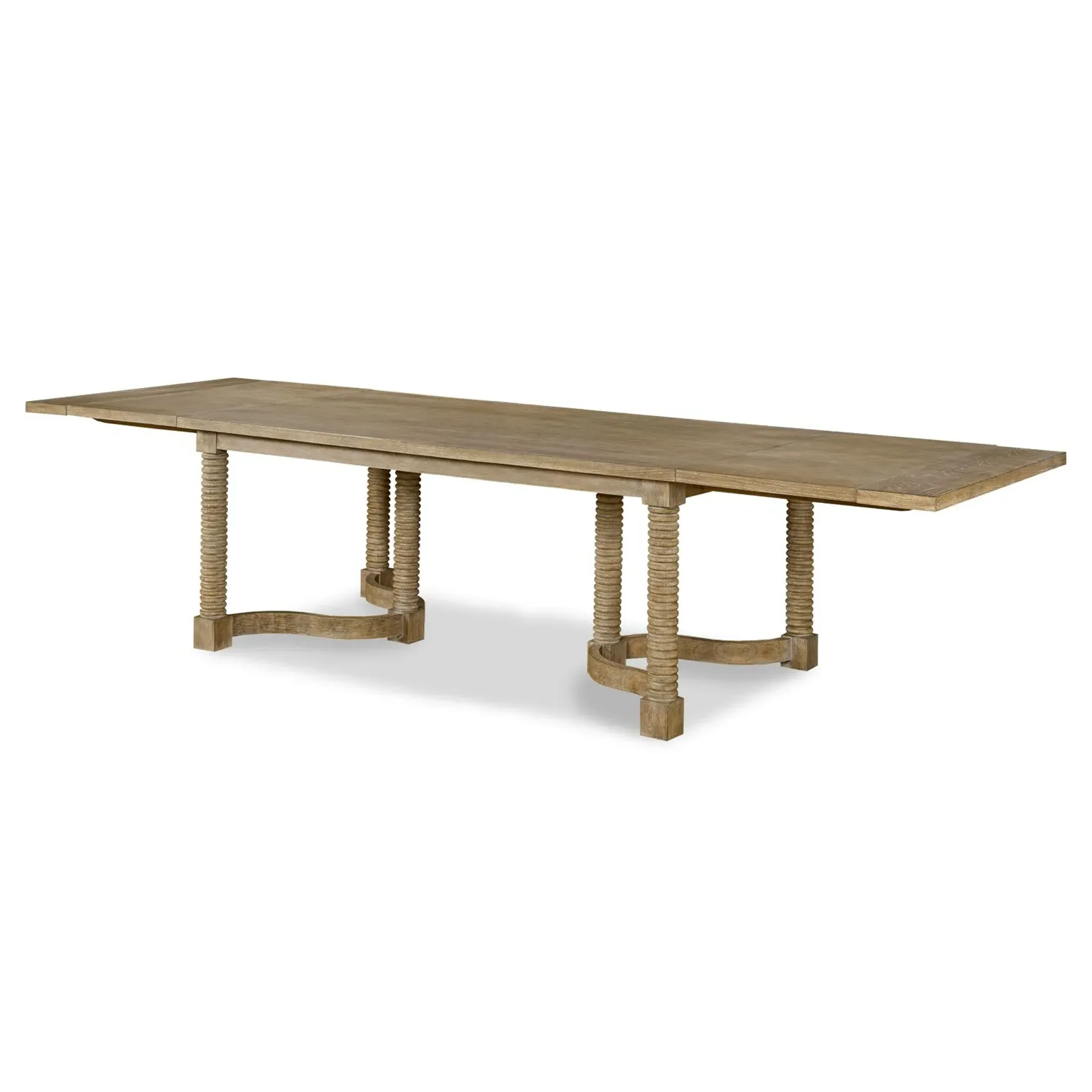 Canyon Extendable Dining Table - Brown, Oak
