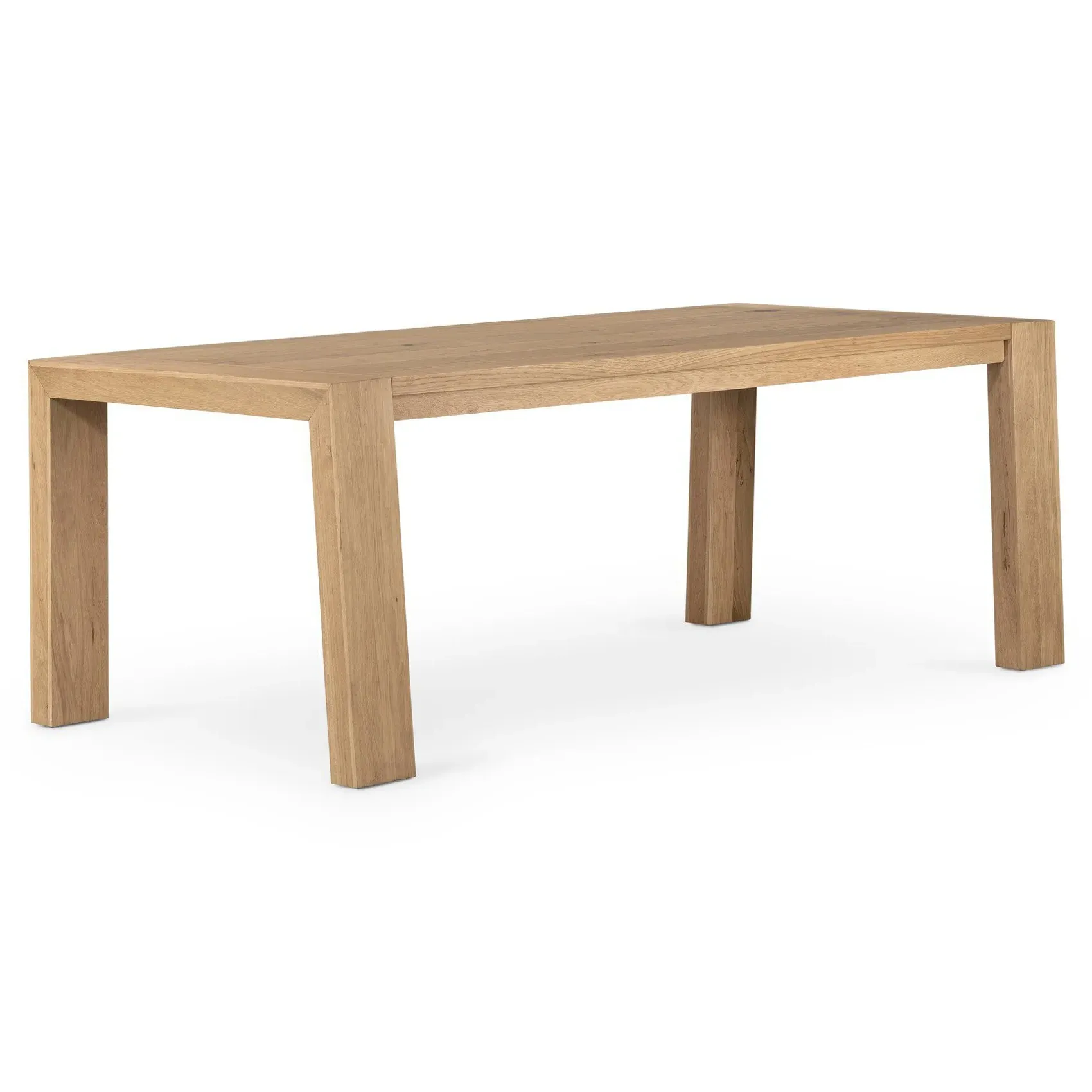 Capra Rectangular Dining Table - Light Oak