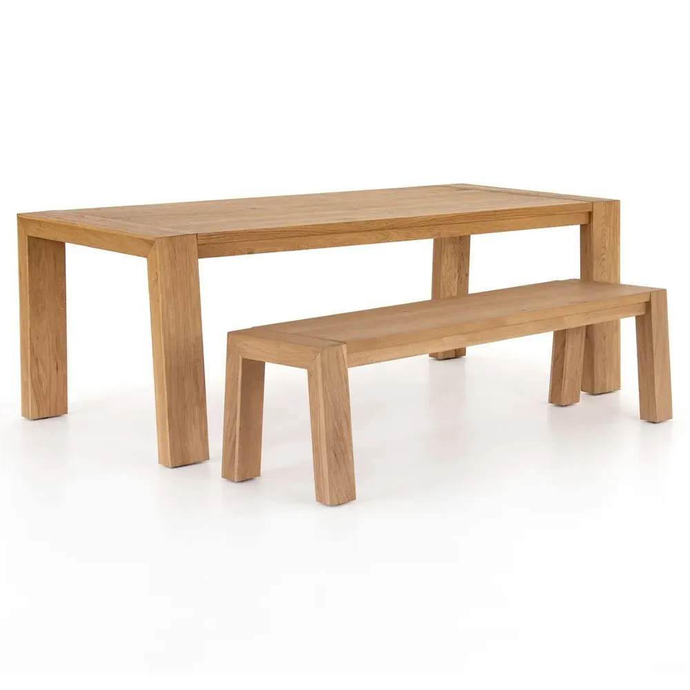 Capra Rectangular Dining Table - Light Oak