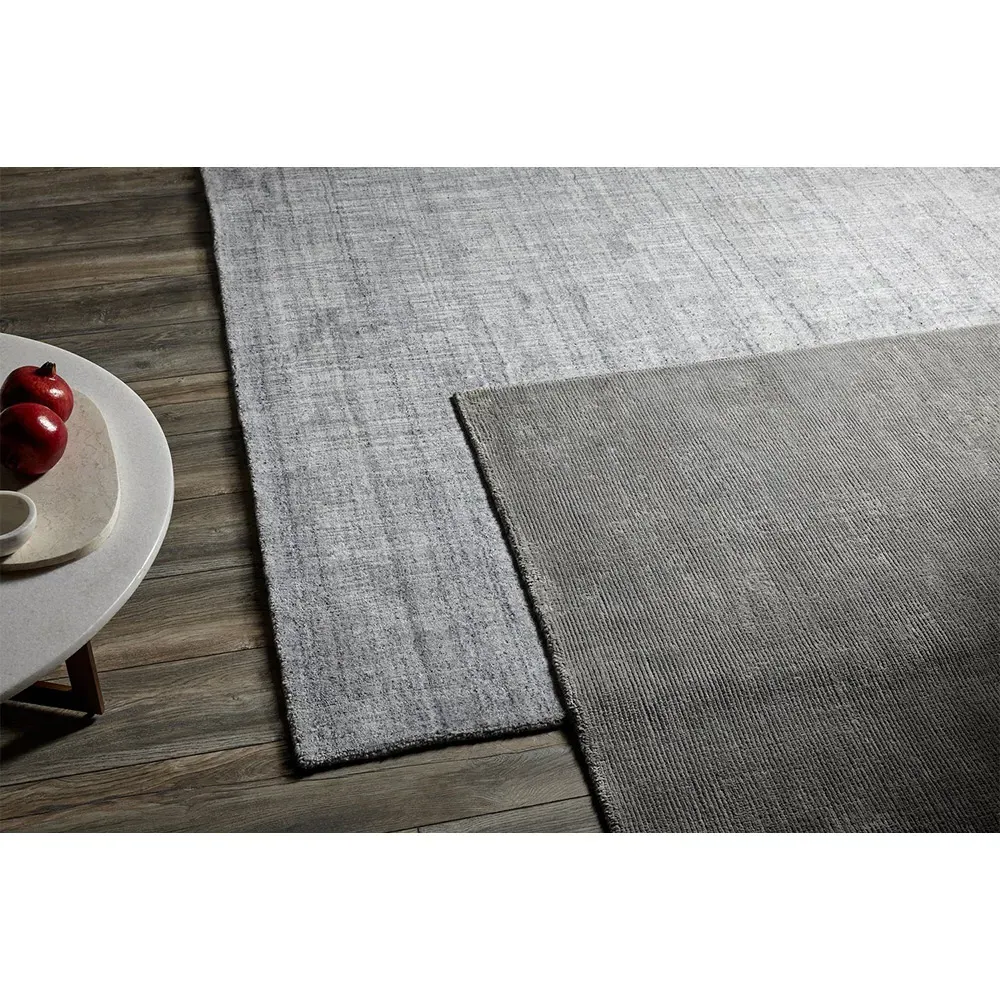Cardi Solid Rug - Mist Grey