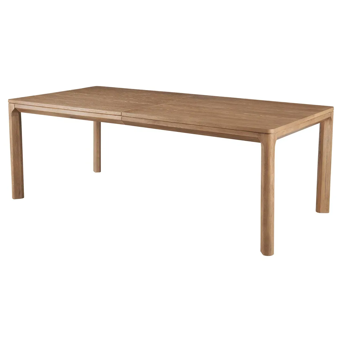 Carl Extendable Dining Table - Brown, Oak