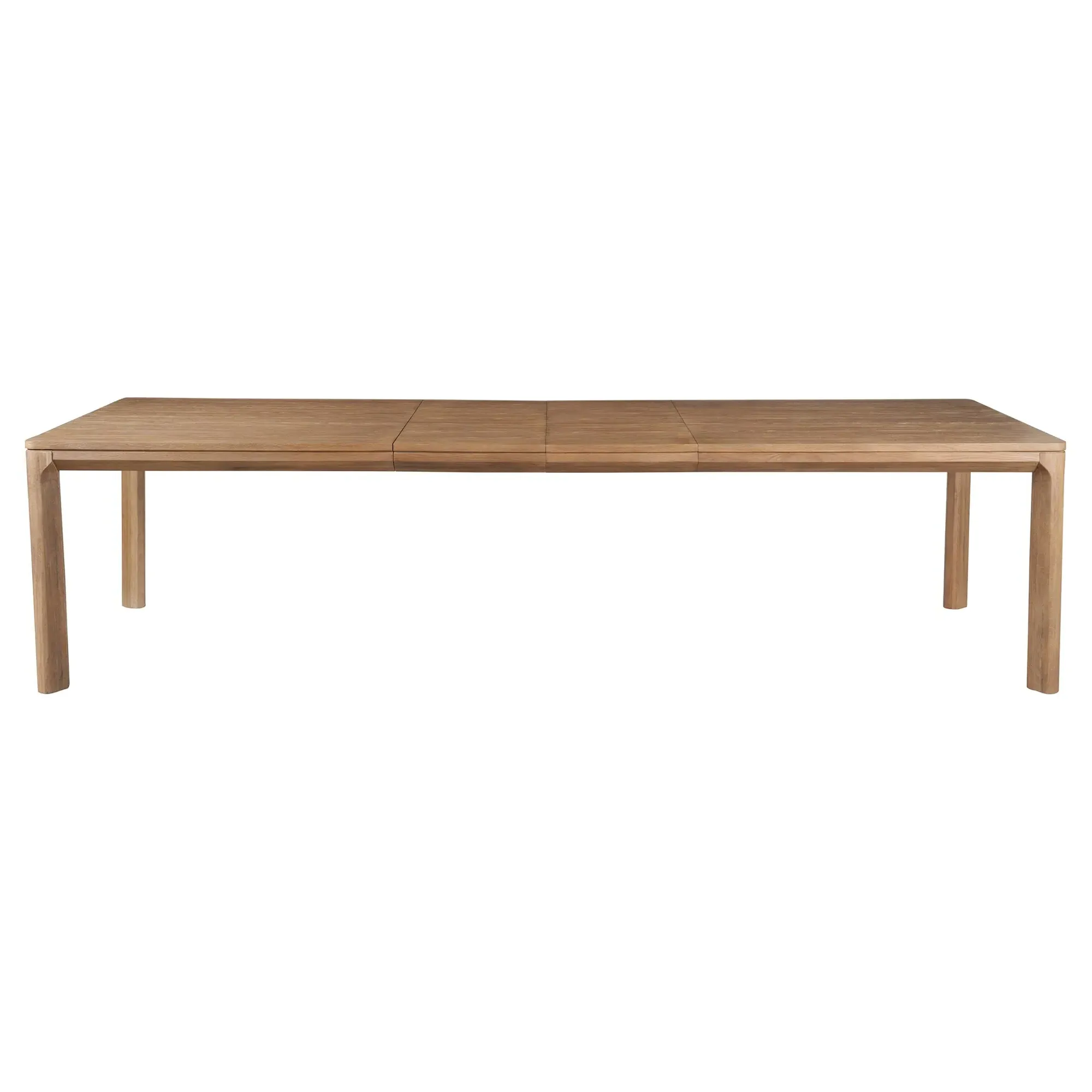 Carl Extendable Dining Table - Brown, Oak