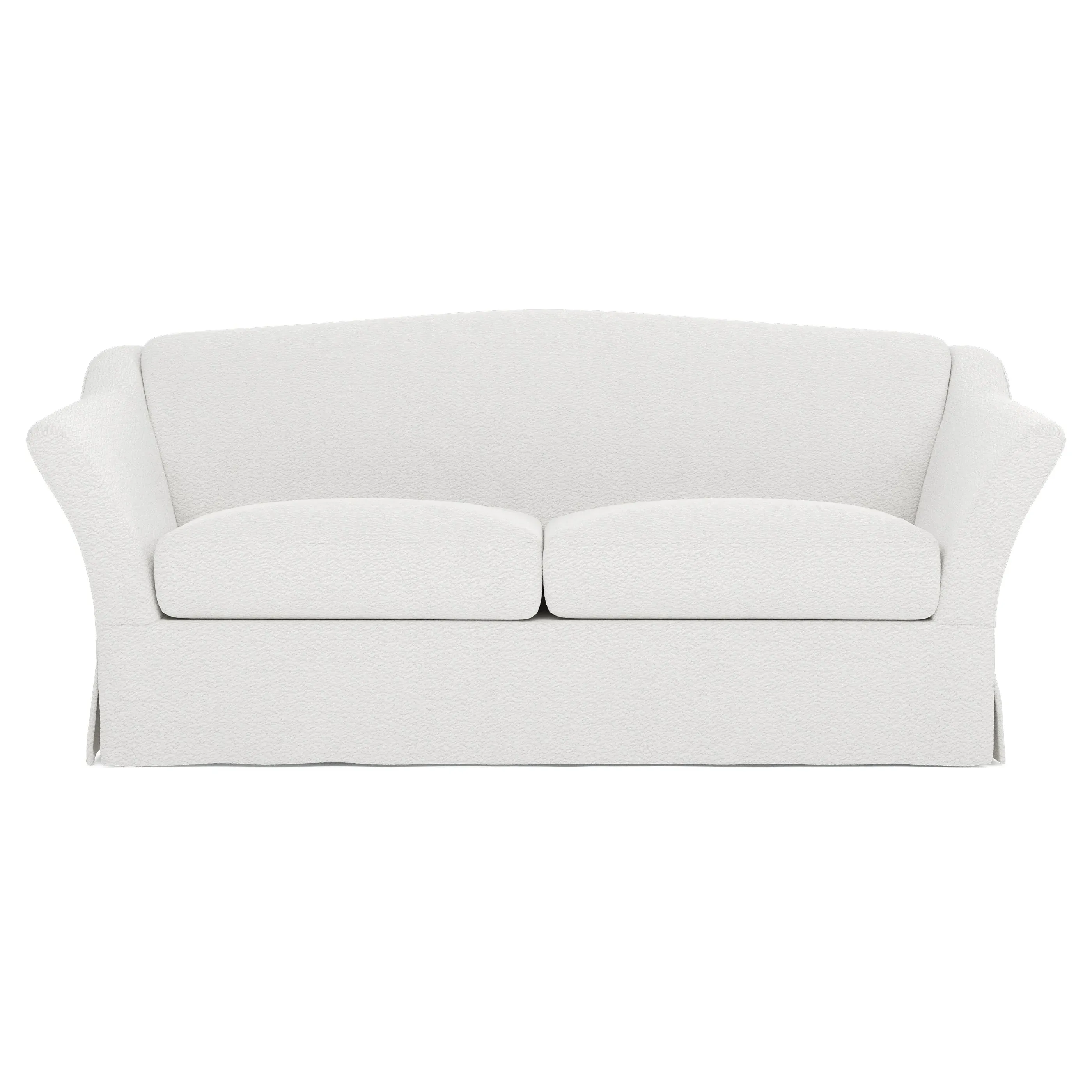 Carling 80" Performance Sofa - White Lamb