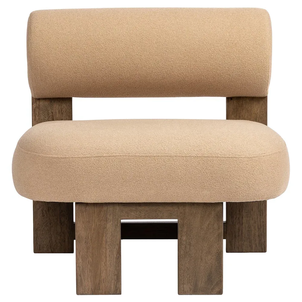 Carlo Occasional Chair - Brown, Ash Wood image