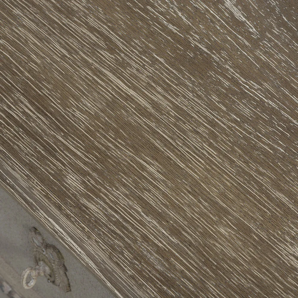 Caroline French Country Dresser - Antique White, Mahogany